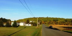 Town Hall Road in Chapman (2014)