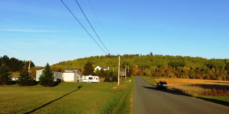 Town Hall Road in Chapman (2014)