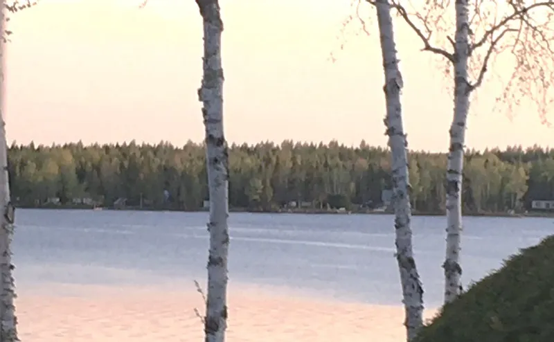 Cross Lake with Cottages (2018) @