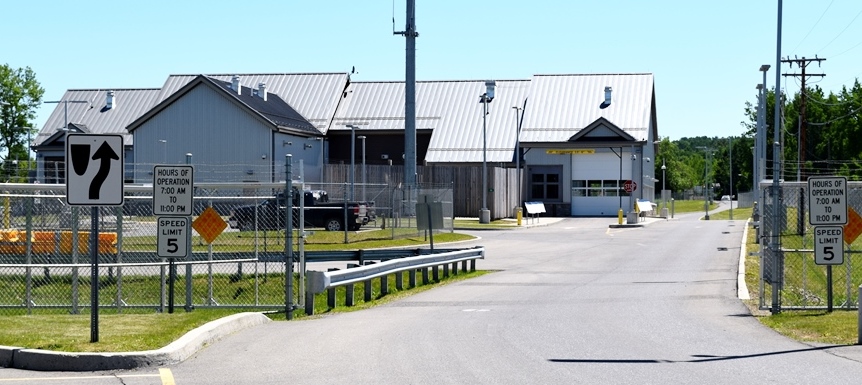 U.S. Inspection Station in Hamlin